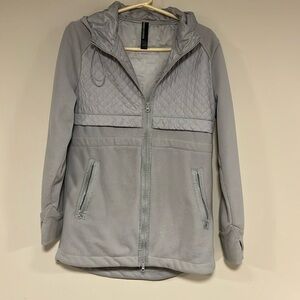Mondetta gray jacket with hood size medium